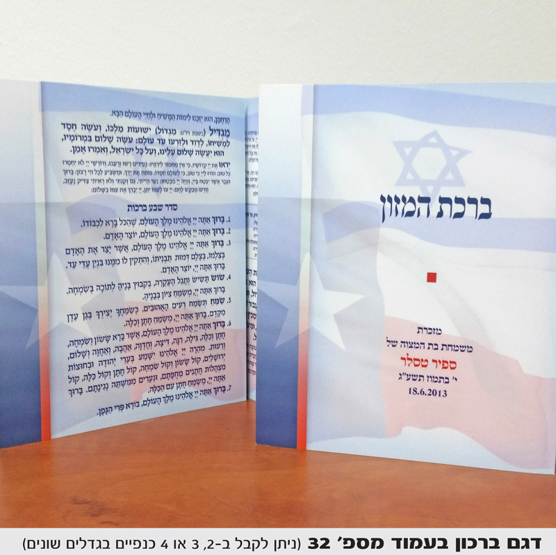 ברכת המזון מזכרת
