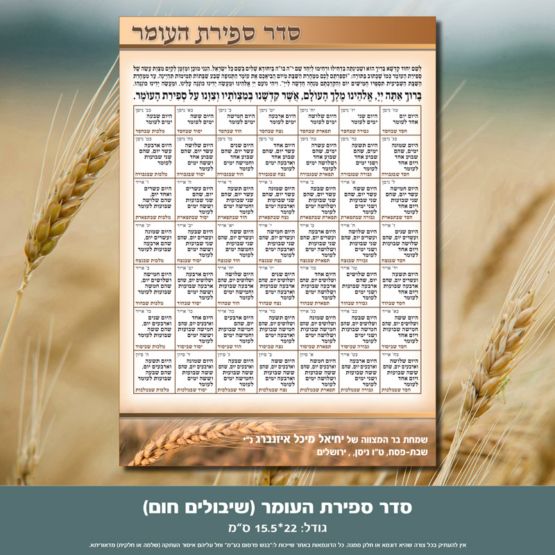 ספירת העומר